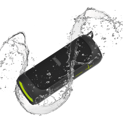 Klip Xtreme Port. TWS Audio KBS-800 - Altavoz - Negro con detalles en verde - 20 W - IPX7
