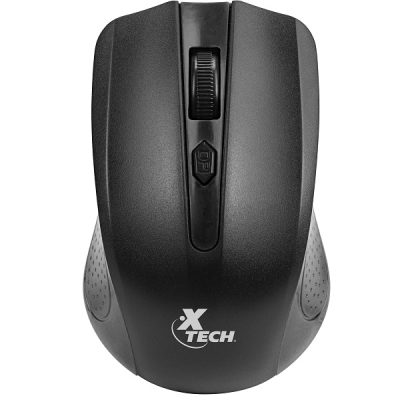 Xtech - Mouse - 2.4 GHz - Wireless - All black - 1600 dpi XTM-310BK