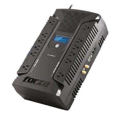 Forza HT Series HT-1000LCD - UPS - CA 120 V - 600 vatios - 1000 VA 9 Ah - conectores de salida: 12