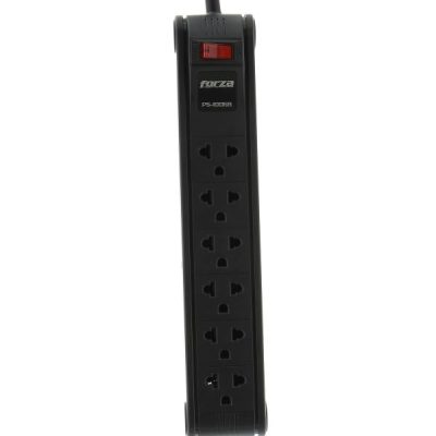 Forza - Power strip - 6 Tomas de Corriente - Univ NEMA 10ft Cable