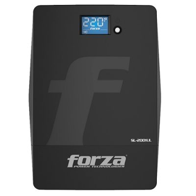 Forza SL-2001UL - UPS - Line interactive - 1200 Watt - 2000 VA - 110 V - NEMA 5-20P - 8 x NEMA 5-15R - USB - Touchscreen LCD - Forza Tracker - 3-year warranty