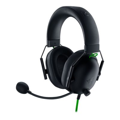 Razer BlackShark V2 X - Auricular - tamaño completo - cableado - conector de 3,5 mm - aislamiento de ruido