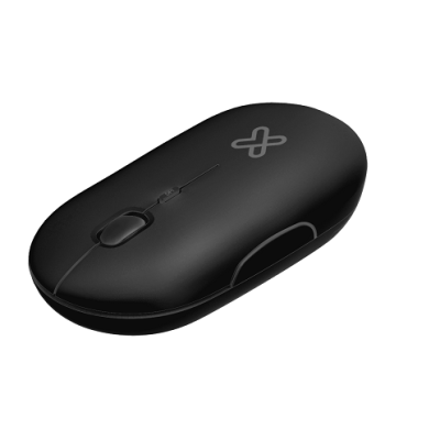 Klip Xtreme - Mouse - 2.4 GHz - Wireless - Black - Slim