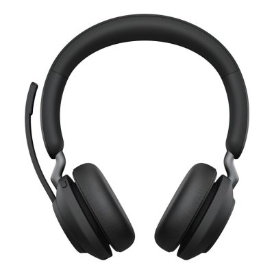 Jabra Evolve2 65 MS Stereo - Auricular - en oreja - Bluetooth - inalámbrico - USB-A - aislamiento de ruido - negro - Certificado para Equipos de Microsoft
