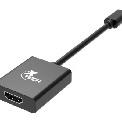 Xtech - Video adapter - USB Type C - HDMI - Black - (m) to (f) XTC-541
