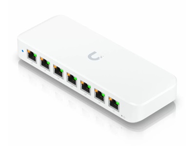 Ubiquiti Unifi Switch Ultra 210W A compact Layer 2 8-port GbE PoE switch with versatile mounting options 202W