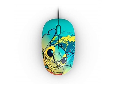 Xtech - XTM-D406ST-BL - Mouse - USB - Wired - Disney Stich Blue