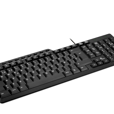 Xtech - Keyboard - Wired - Spanish - USB - Black - XTK-160S