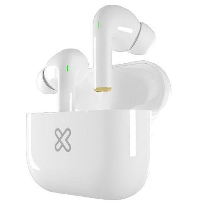 Klip Xtreme - KTE-050WH - True wireless earphones - Para Home audio / Para Portable electronics / Para Tablet / Para Cellular phone - Wireless - Touch - 37Hrs White