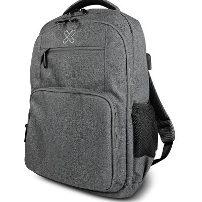 Klip Xtreme - Notebook carrying backpack - 15.6" - Polyester - Gray - KNB-577GR