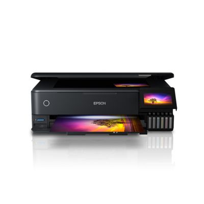 Impresora Multifuncional EPSON Tabloide Fotográfica Ecotank L8180 COLOR Negro