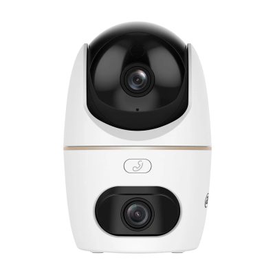 Cámara Dahua Wifi Doble lente / 5MP / PT / DWDR, IR hasta 30mts, AI Detección Humana y Mascotas, Doble lente / Doble IR, Patrullas (Preset Patrol) Autoseguimiento, Alarma por Sonido Anormal, Boton de Llamada, WIFI 6 Boble banda - 2.4GHz / 5.GHz, Audio vidireccional, Soporta Micro SD hasta 256GB, Gestion desde la App DMSS (Dahua)