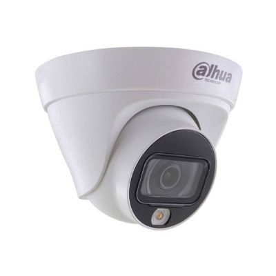 Cámara IP Dahua tipo Domo, Sensor de imagen CMOS de 2 MP 1/2,8, 2 MP a 25/30 fps, 265, IR 30 m, DWDR, 3D NR, HLC, BLC, marca de agua digital, ROI, SMART H,264+/H,265+, 12 VDC/PoE, IP67,Admite detección humana