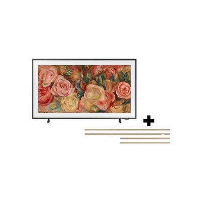 Televisor Samsung FLAT QLED FRAME Smart TV 65 pulgadas, UHD 4K  /3,840 x 2,160 / DVB-T2 / Wifi 5/ Modo Arte/ NQ4 AI Gen 2 procesador/ 144Hz/ Pantalla mate /Bluetooth 5.3/ Dual Led / asistente de voz /  Multiview/ modo ambiente/ Modo Juego/  HDMI x 4 / USB x 2 /LAN/ One conect /40W audio/ abre y edita archivos de Office/ Control Solar/Garantía 1 añ