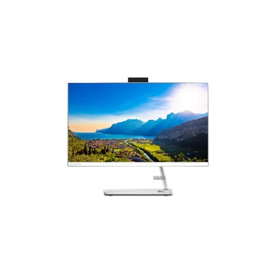 Todo en uno Lenovo IC 3 24ALC6 AMD Ryzen 5 7430U 23,8 Pulgadas FHD Memoria 16GB Estado Solido 512GB Linux Blanco
