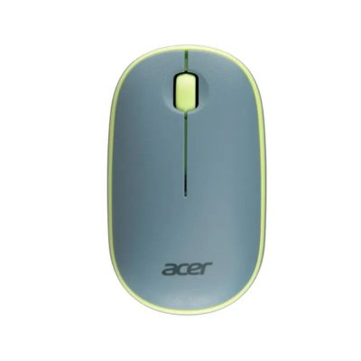 Mouse Acer AMR100 Color Blue inalámbrico de burbuja (1600 DPI/frecuencia inalámbrica de 2,4 GHz/sensor óptico/llave USB)