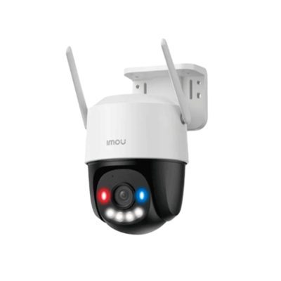CRUISER SC 3MP IP WIFI, FULL COLOR, LENTE DE 3.6MM, SD HASTA 512GB, DETECCION DE MOVIMIENTO Y HUMANOS, 2 LUCES DE ADVERTENCIA ROJAS Y AZULES, MICRÓFONO Y ALTAVOZ INTEGRADOS, SIRENA DE 110 DB, COMPATIBLE CON WI-FI 6