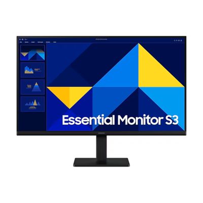 Monitor Samsung plano ultra delgado 27 Pantalla sin bisel de 3 lados 1920 x 1080 Panel IPS 100 HZ 5 MS HDMI y VGA Brillo 250 (incluye cable HDMI) VESA 100*100 Garantía: 3 años