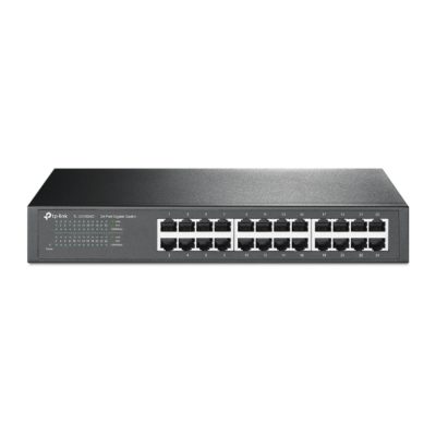 Switch TPLINK Gigabit 24 Puertos 10/100/1000 Montaje En Escritorio / Rack